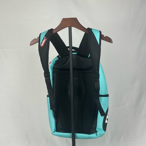 NWT Sprayground Limited Edition Backpack - Blue - Vegan Leather - Picture 3 of 12
